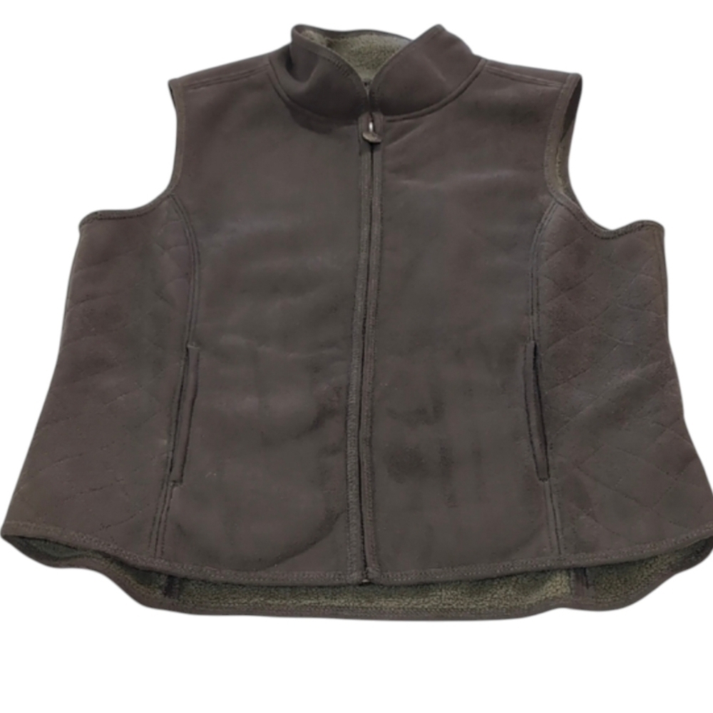 Outback Trading Co. Women's Medium Vest Quilted Eclectic Grandpa Outerwear